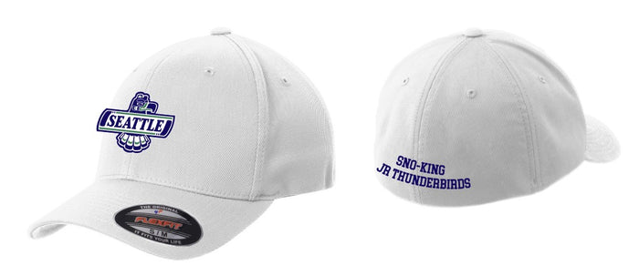 Sno-King Jr Thunderbirds Flexfit Curved Bill Performance Cap