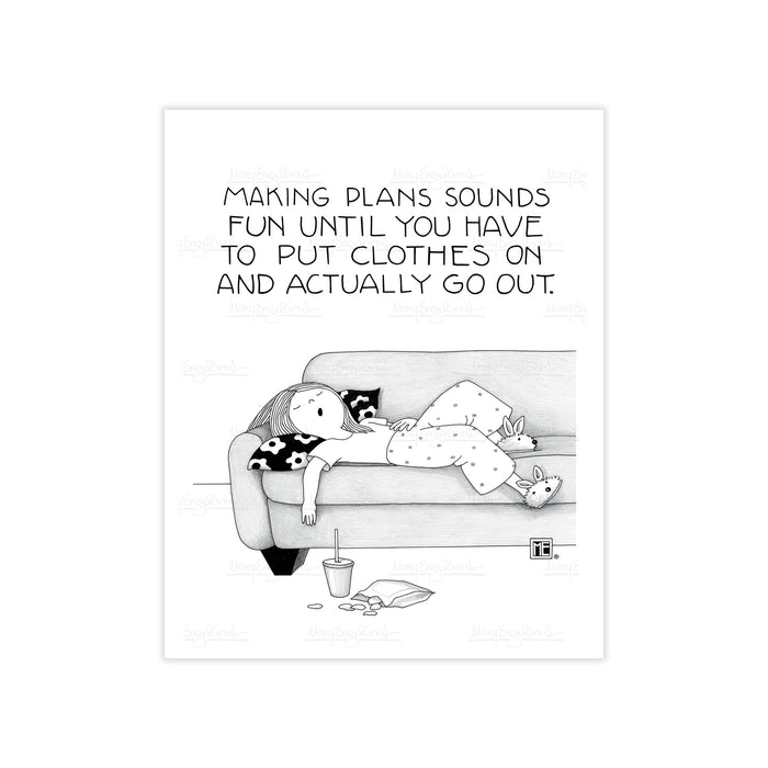 Snooze Twice Small Print