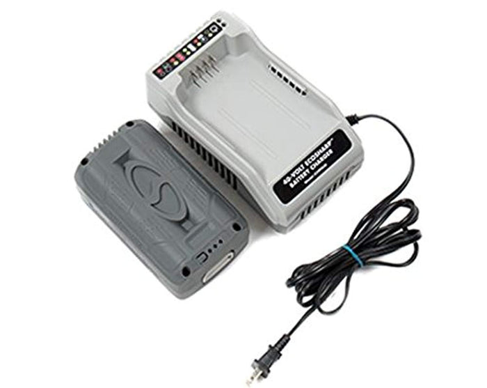 Snow Joe + Sun Joe iCHRG40 EcoSharp Lithium-Ion Battery Charger | 40 Volt - Eco Trade Company