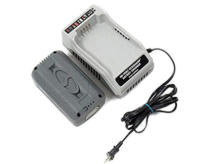 Snow Joe + Sun Joe iCHRG40 EcoSharp Lithium-Ion Battery Charger | 40 Volt - Eco Trade Company