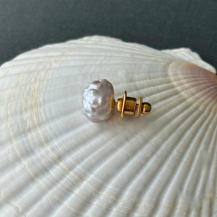 soft lavender natural color rosebud brooch