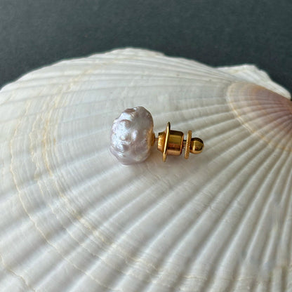 soft lavender natural color rosebud brooch