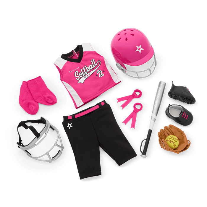 Softball Star Uniform for 18-inch Dolls
