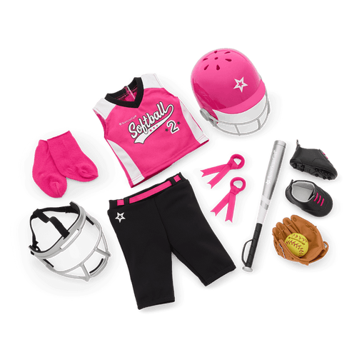 Softball Star Uniform for 18-inch Dolls