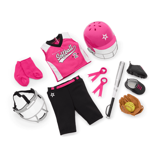 Softball Star Uniform for 18-inch Dolls