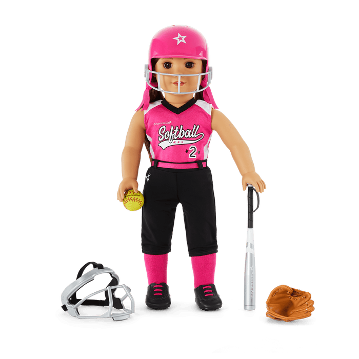 Softball Star Uniform for 18-inch Dolls