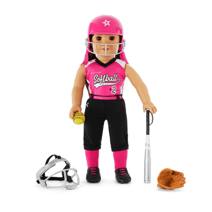 Softball Star Uniform for 18-inch Dolls