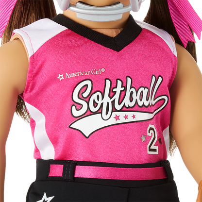 Softball Star Uniform for 18-inch Dolls