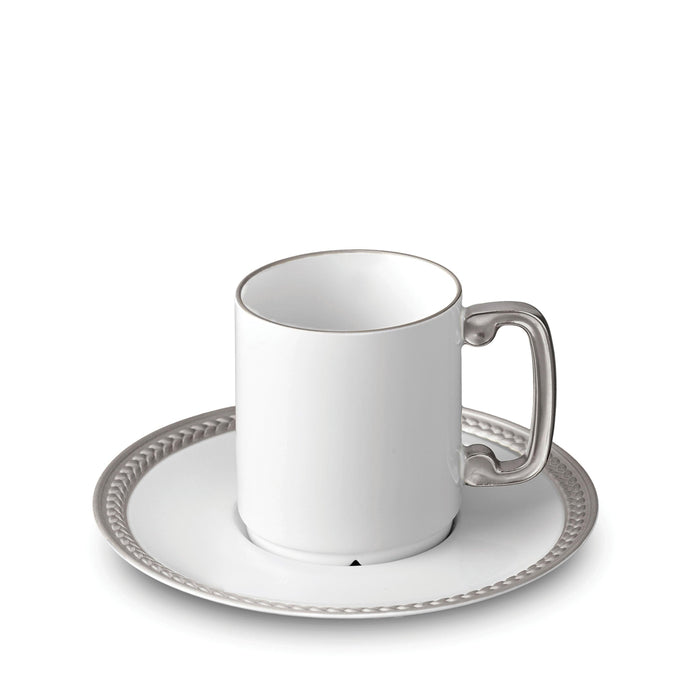 Soie Tressée Espresso Cup + Saucer - L'OBJET