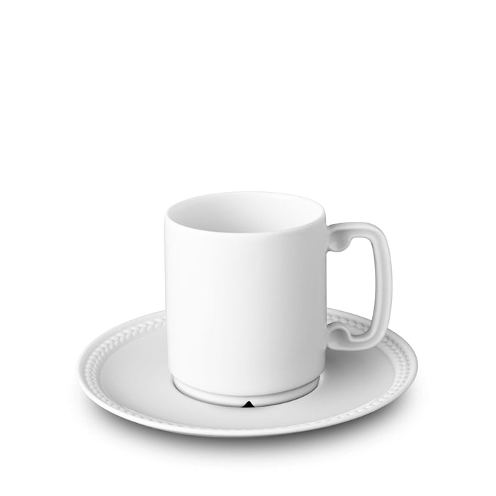 Soie Tressée Espresso Cup + Saucer - L'OBJET