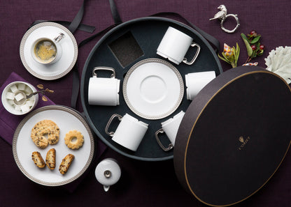Soie Tressée Espresso Cup + Saucer