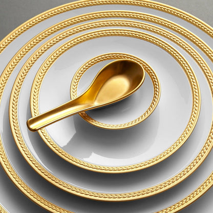 Soie Tressée Sauce Dish + Spoon Rest - L'OBJET