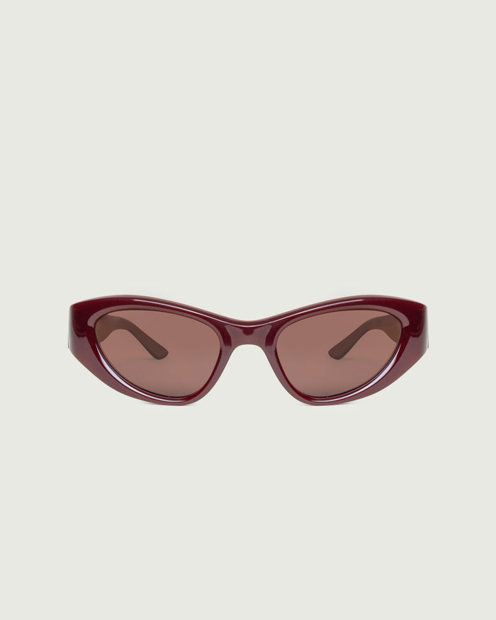 Crimson Plum Polarized / Red / Brown