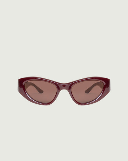 Crimson Plum Polarized / Red / Brown