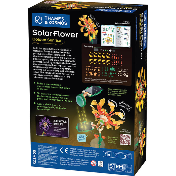 SolarFlower - Golden Sunrise STEM Thames & Kosmos