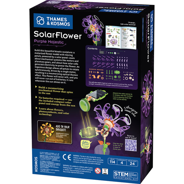 SolarFlower - Purple Majestic STEM Thames & Kosmos