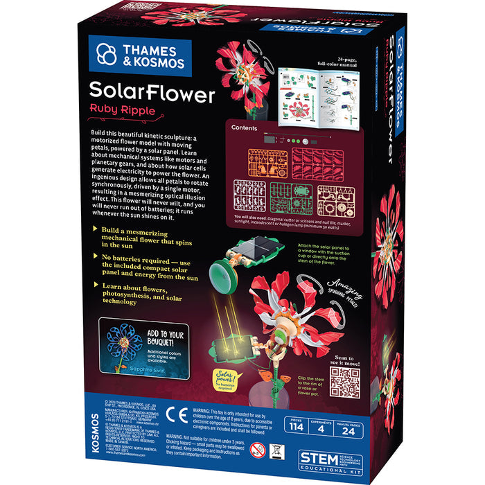 SolarFlower - Ruby Ripple STEM Thames & Kosmos