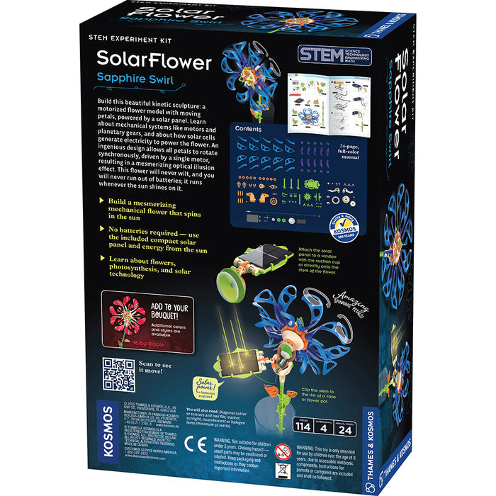 SolarFlower - Sapphire Swirl STEM Thames & Kosmos