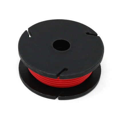 Solid-Core Wire Spool - 7.5m 22AWG - Red by The Pi Hut - The Pi Hut