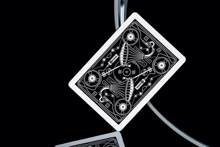 Soundboards V3 Midnight Edition Playing Cards by Riffle Shuffle Playing Card Company