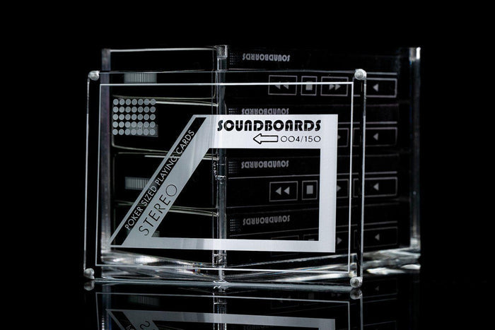 Soundboards V3 Midnight Edition Playing Cards by Riffle Shuffle Playing Card Company