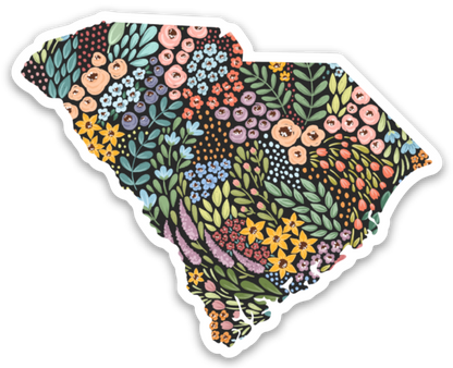 South Carolina 3x3in. State Sticker