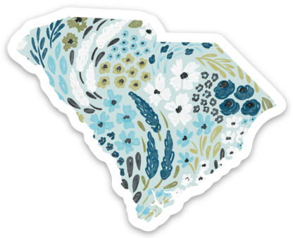 South Carolina 3x3in. State Sticker