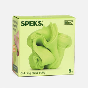 Speks Blur Focus Putty Fidget Toy - Citron