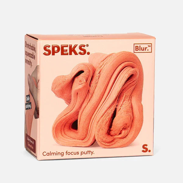Speks Blur Focus Putty Fidget Toy - Clementine