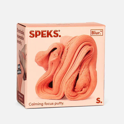Speks Blur Focus Putty Fidget Toy - Clementine