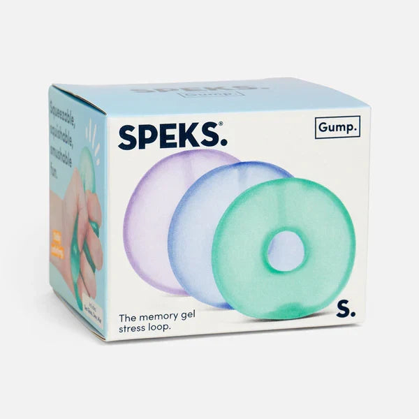Speks Gump Loop Cool Pack Squish Ball Fidget Toy - Set of 3