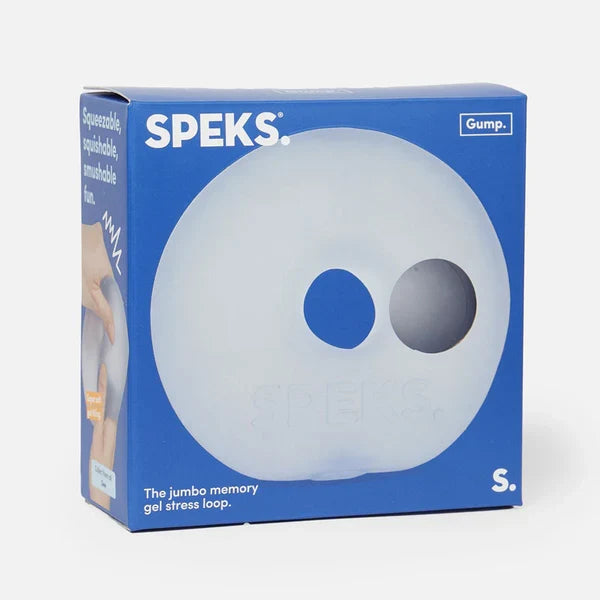 Speks Jumbo Gump Loop Squish Ball Fidget Toy - Dew 4 Inch