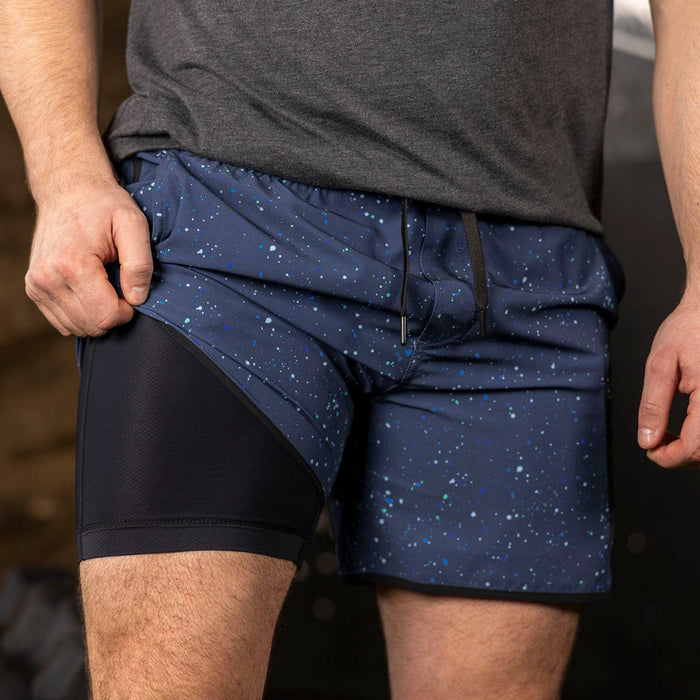 RSVLTS RSVLTS DMT Training Shorts Splat Damon (Navy) – V2 Lined Training Shorts Splat Damon (Navy) – V2 Lined Training Shorts