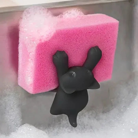 Sponge Holder - Scrubby Cat