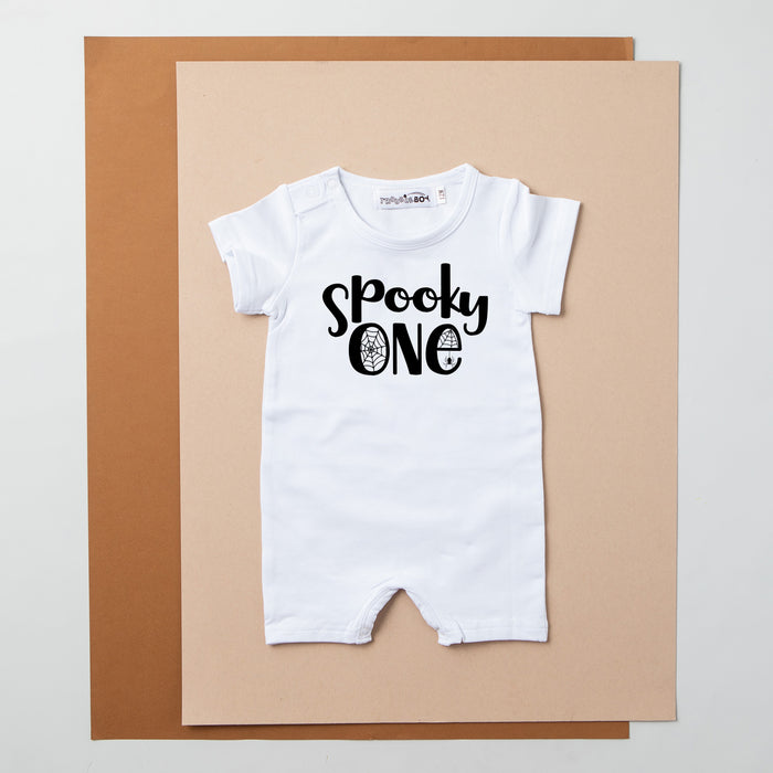 Spooky One Slim Fit Shorts Romper
