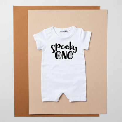 Spooky One Slim Fit Shorts Romper