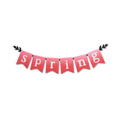 Spring Banner Magnet (6.5"w)