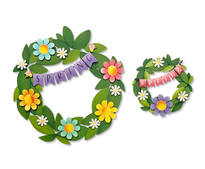 Spring Banner Magnet (6.5"w)