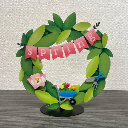 Spring Banner Magnet (6.5"w)