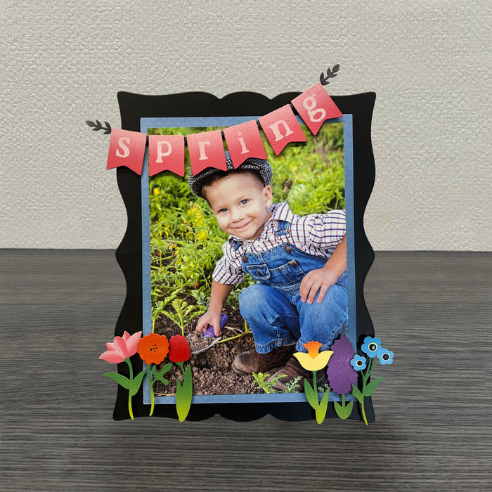Spring Banner Magnet (6.5"w)