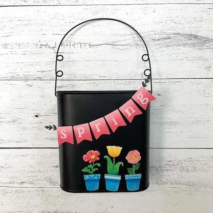Spring Banner Magnet (6.5"w)