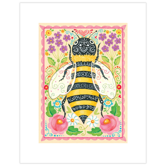 Spring Bee Fine Art Print