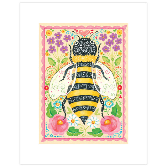 Spring Bee Fine Art Print