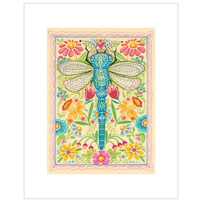 Spring Dragon Fly Fine Art Print