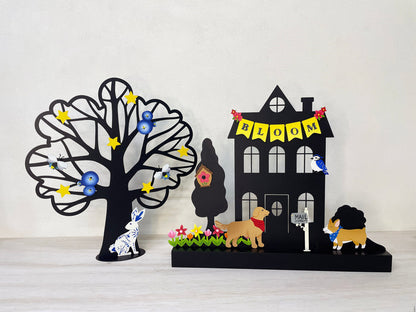 Spring Mailbox Magnets S/3