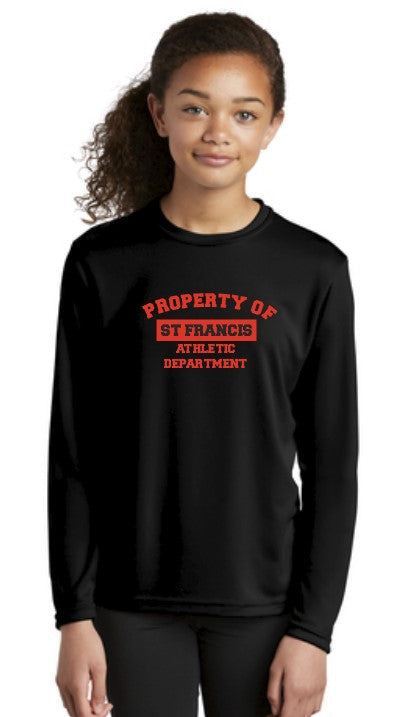 St Francis Athletics Performance Long Sleeve Tshirt