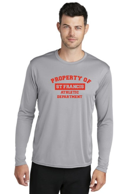 St Francis Athletics Performance Long Sleeve Tshirt