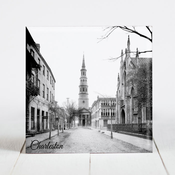 St. Philip's Church and French Huguenot Church - Charleston, SC c.1910