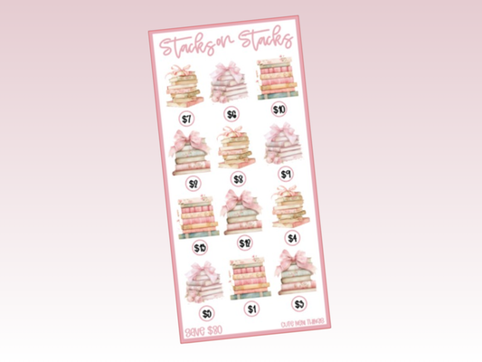 Stacks on Stacks | Savings Insert or Cash Envelope | Coquette | 80