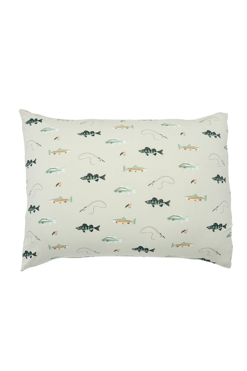 Standard Pillowcase in Fishing
